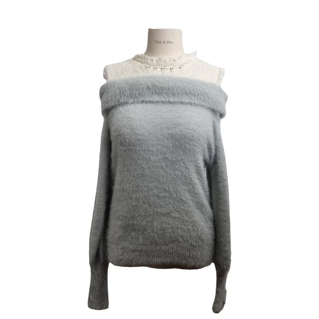 엑시즈팜 오프숄더 니트 