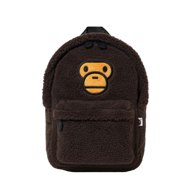 베이프 베이비 마일로 미니 퍼 백팩 브라운