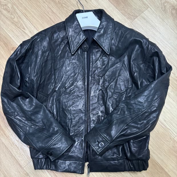 [s]쿠어 램스킨 크리즈 블루종