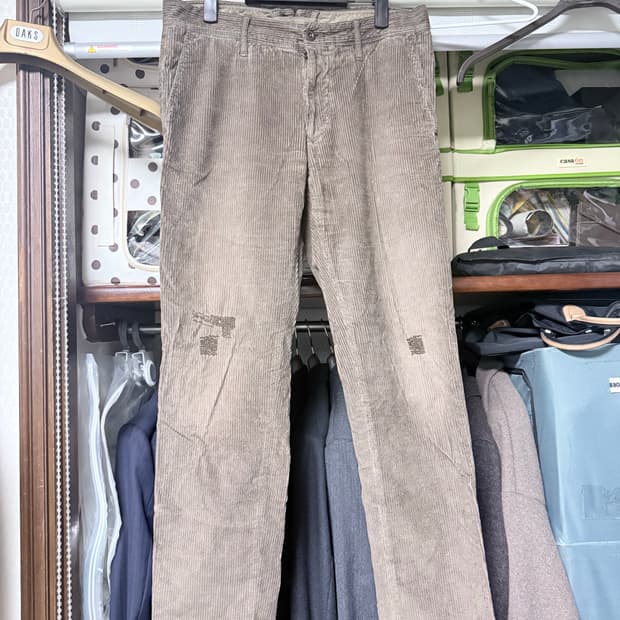 인코텍스 코듀로이 트라우저