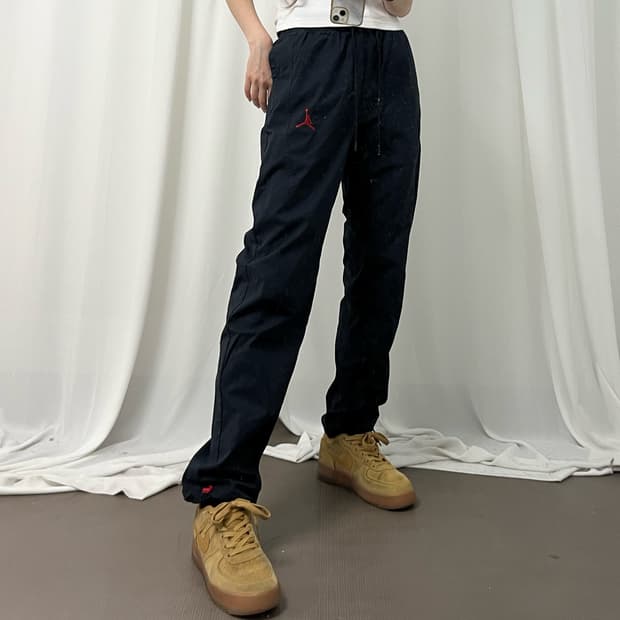 Jordan black track pants