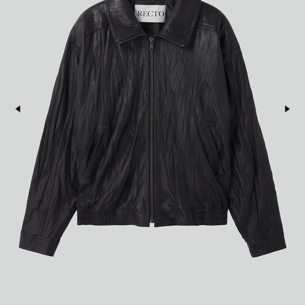 구매) XL 렉토 크링클 하이넥 