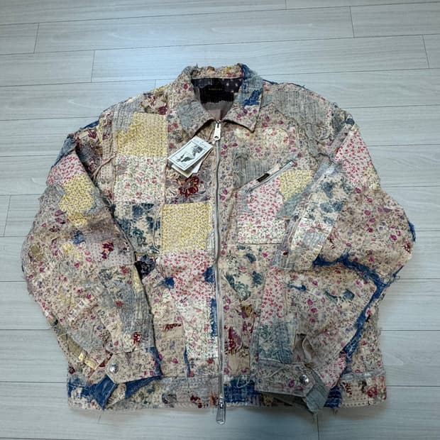 캐피탈 데님 커버롤 + 보로 데님 자켓 판매합니다.