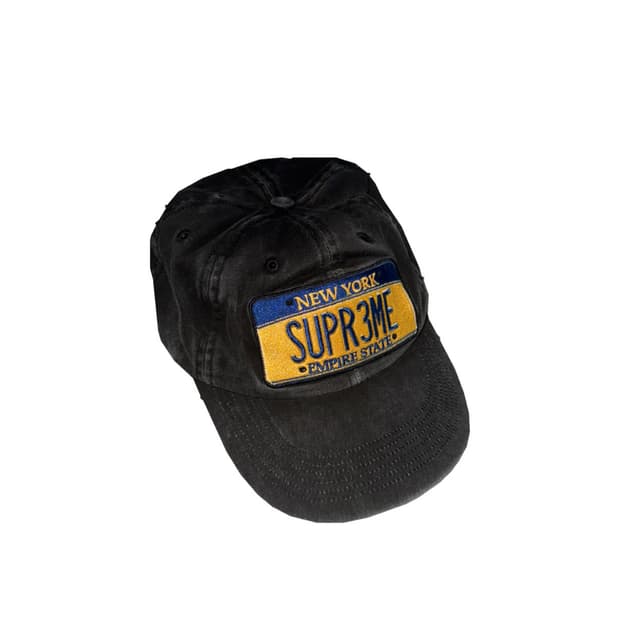 Supreme License Plate 6-Panel