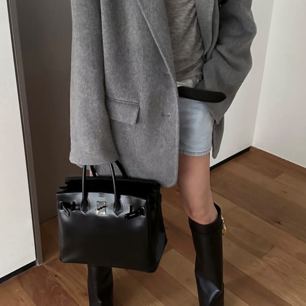 보위 핸드메이드 반코트