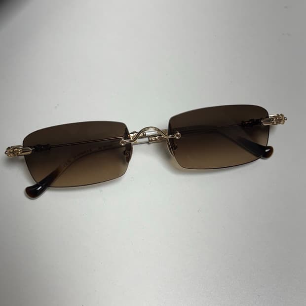 크롬하츠 필스3 골드 플레이트 선글라스