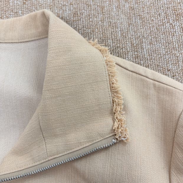 일본 빈티지 베이지 자켓