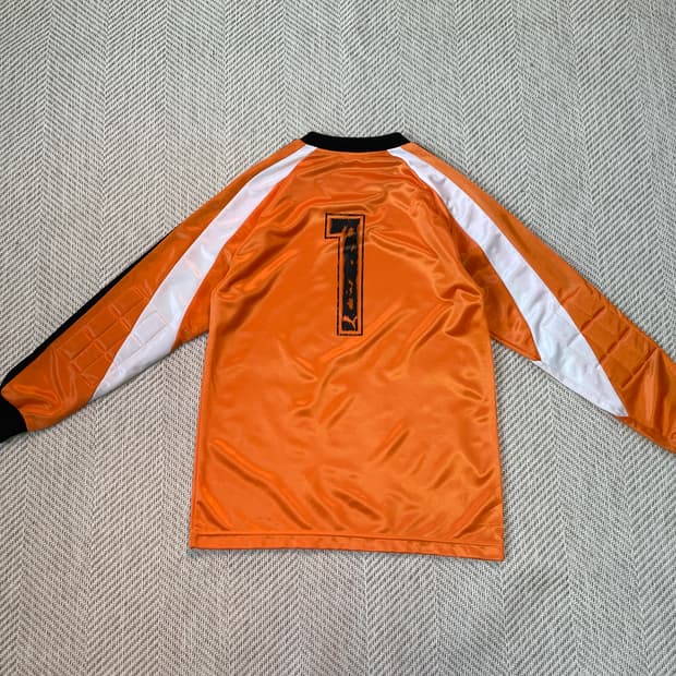 푸마 재팬 퀄팅 엘보패치 저지 긴팔