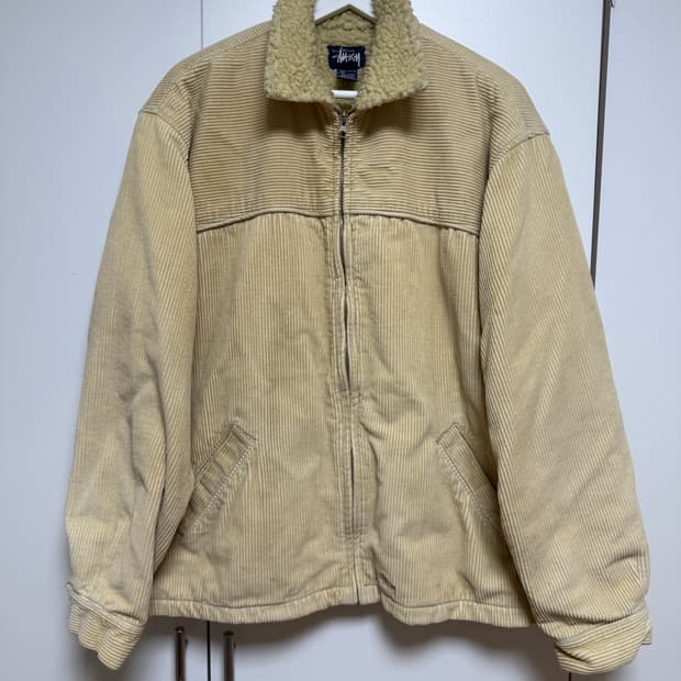 빈티지 올드 스투시 코듀로이 자켓 (M)