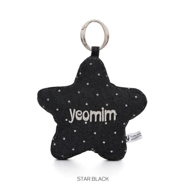 여밈 별 키링 (블랙)