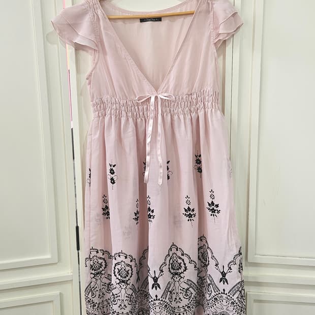플라워 러블리핑크 원피스
