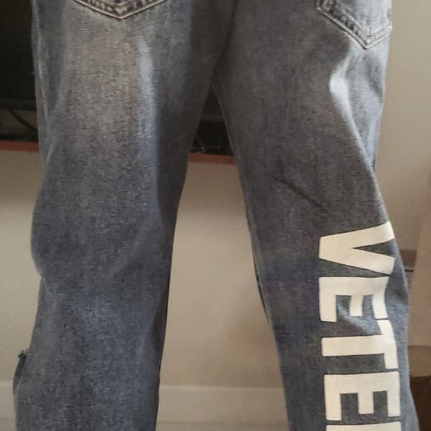 베트멍 데님 바지 31 (80센티) M