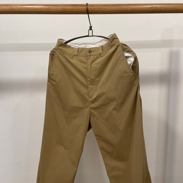 BEAMS BOY beige pants