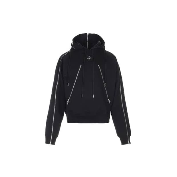 써저리 25ss 멀티 지퍼 해채주의 집업 후디