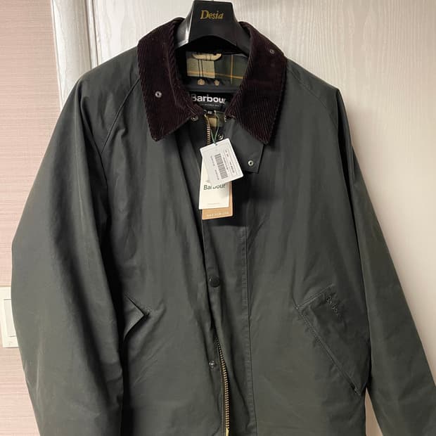 바버 트랜스포트 왁스 자켓_ 풀구성 40(105) 사이즈 판매합니다