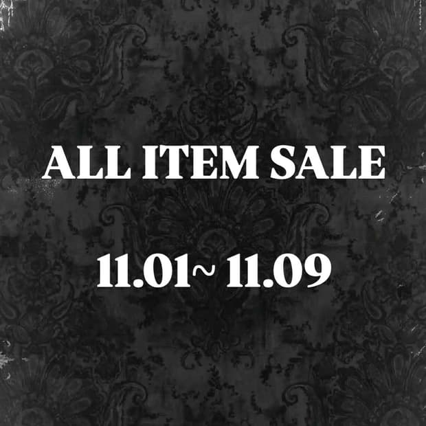 Sale 11.01~11.09