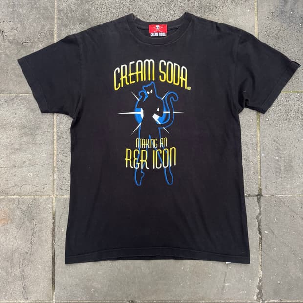 CREAM SODA – Black T-Shirt