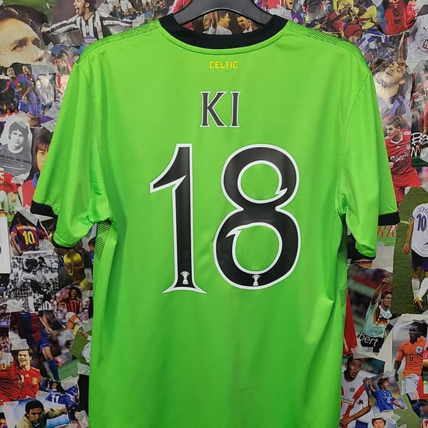셀틱 10-11 기성용 어웨이 유니폼
