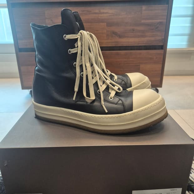 릭오웬스 라몬자 하이 크레페솔 42