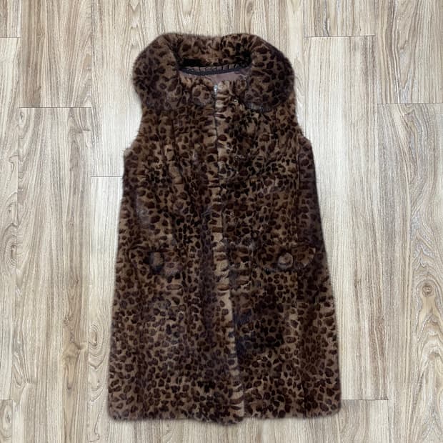 SAGAMINK 풀 밍크 베스트