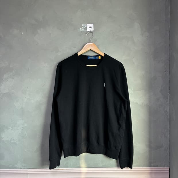 폴로 랄프로렌 맨투맨 블랙