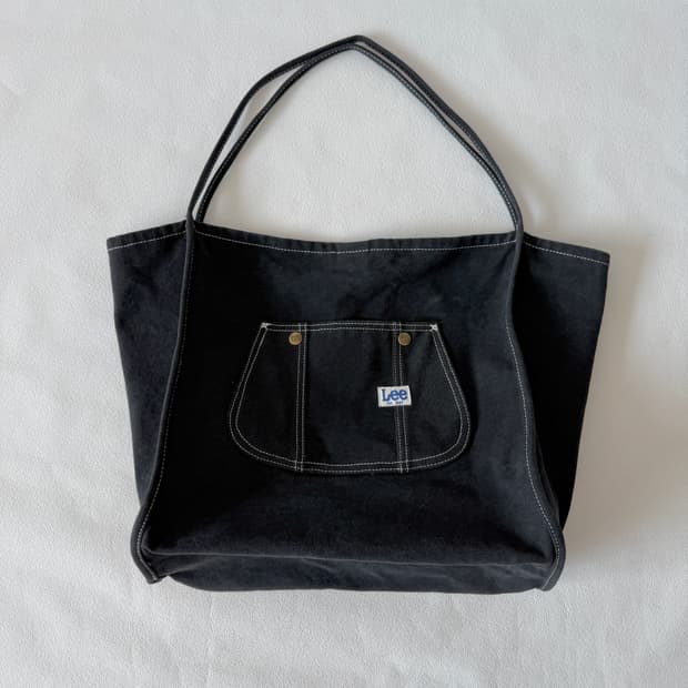 리(Lee) 코튼 숄더백(큰 사이즈)