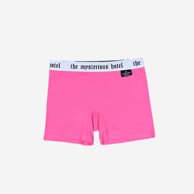 더미스테리어스호텔 드로즈 핑크 M / 박서 브리프
