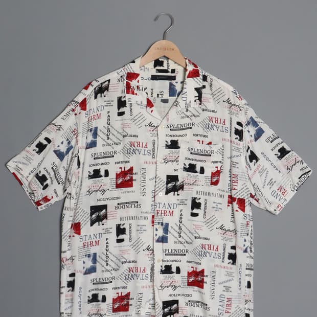 RAGEBLUE Pattern Rayon Shirts