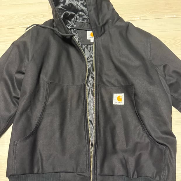 빈티지 칼하트 후드집업 자켓