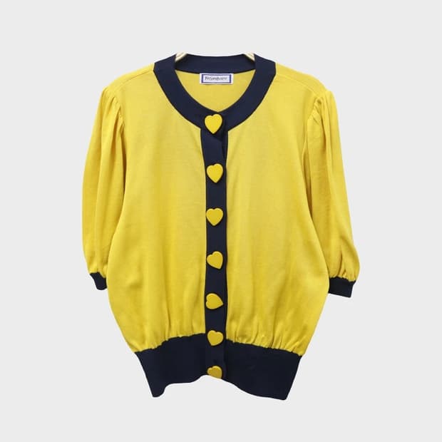 90's YvesSaintLaurent 입생로랑 가디건