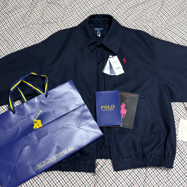 폴로 더블 페이스 코튼 재킷 (여성 신상/ 새상품)