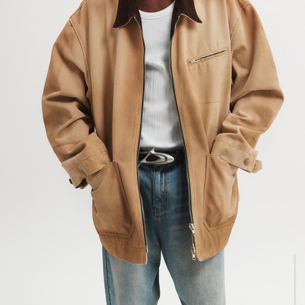 dnsr 빈티지 워크 자켓 M