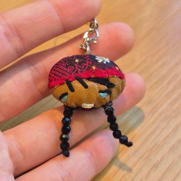 핸드메이드 Doll Keyring