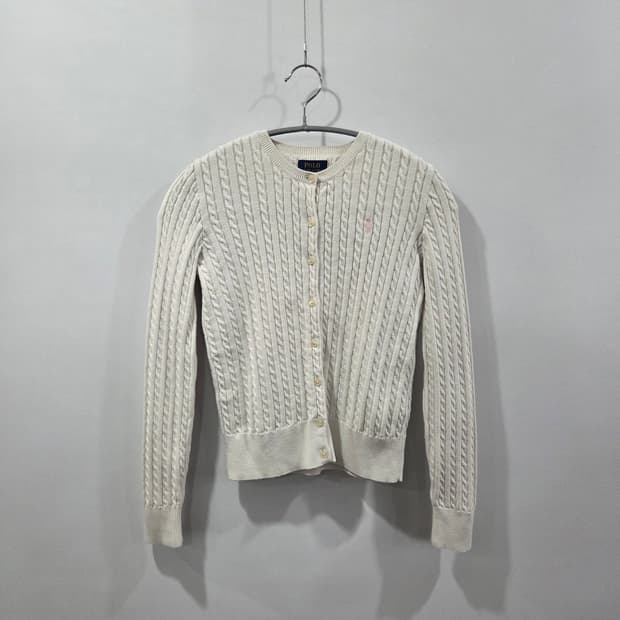 폴로랄프로렌 걸즈 케이블 니트 가디건 L/12/14