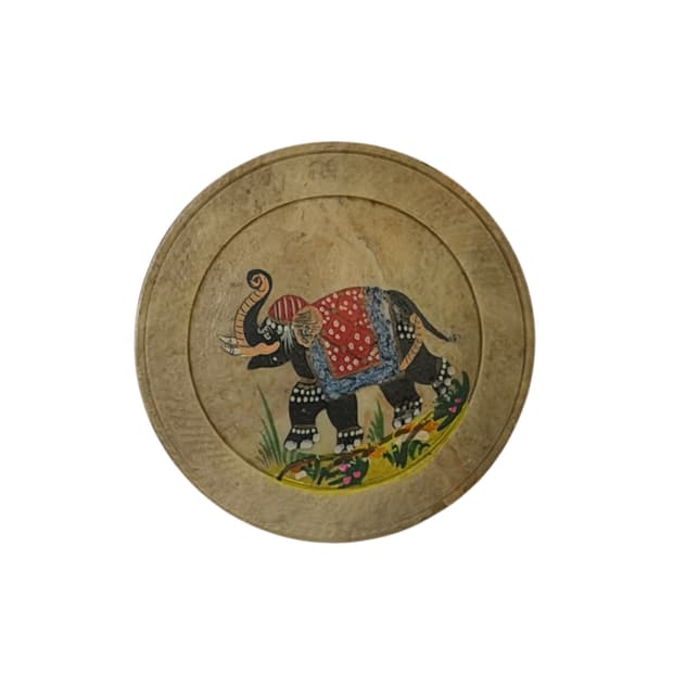 핸드페인팅 대리석 트레이