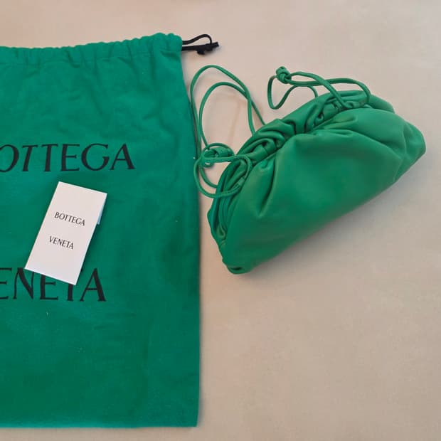 정품 보테가베네타 만두백 그린