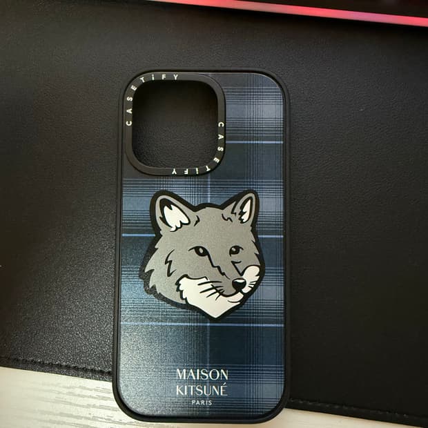 케이스티파이 메종키츠네 아이폰16프로 케이스