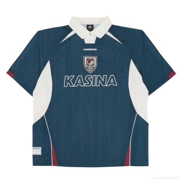 umbro x kasina 1997 풋볼 져지 네이비