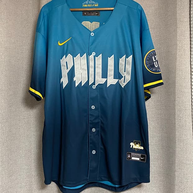 나이키 mlb 필라델피아 하퍼 져지 유니폼 XL