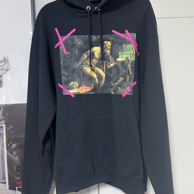 Pyrex Vision/Off-White 아카이브 후디 