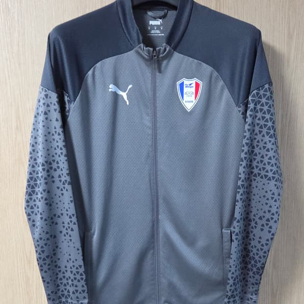 (착샷) 푸마 수원 삼성 블루윙즈 유니폼 져지 트레이닝 탑 드릴탑 