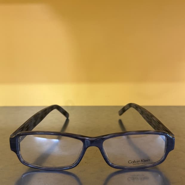 Calvin Klein Collection 슬림 스퀘어 프레임