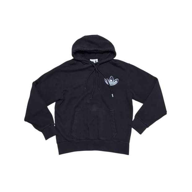 Adidas 아디다스 실리콘로고 파이어버드 후드티