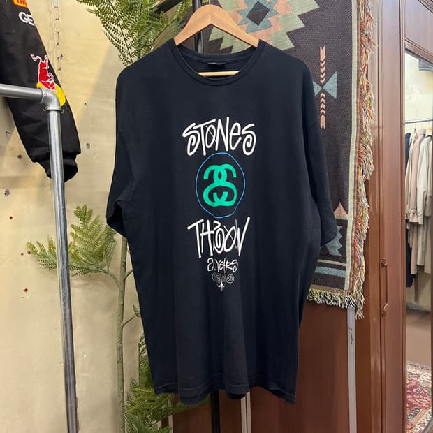 스투시 스톤즈 스로우 20주년 반팔티