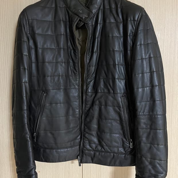 마시모두띠 리버서블 가죽 자켓 M