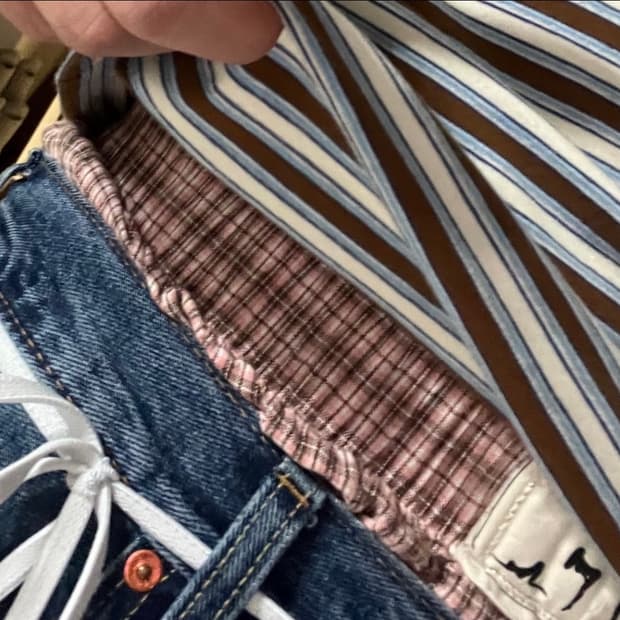 ERL 스트라이프 롱슬리브 L