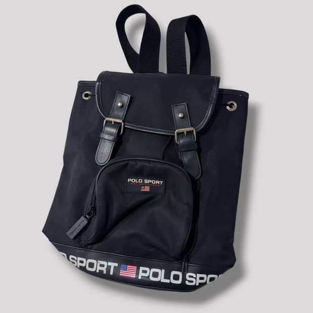 폴로 스포츠 미니 복조리 백팩