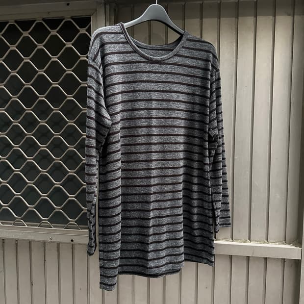 Vintage stripe knit top