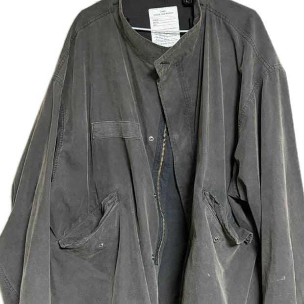 프릭스스토어 25FW M65 페이드 숏파카 Black L
