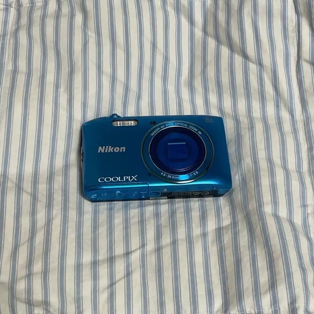 니콘 nikon coolpix s3600 라이즈 윈터 디지털 카메라